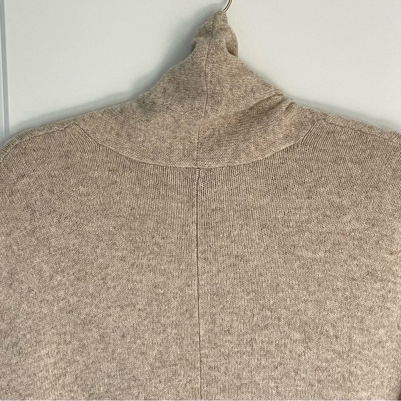 Eileen Fisher Tan Yak Wool Blend Dolman Sleeves Cardigan Sweater - 47151 - Picture 13 of 16